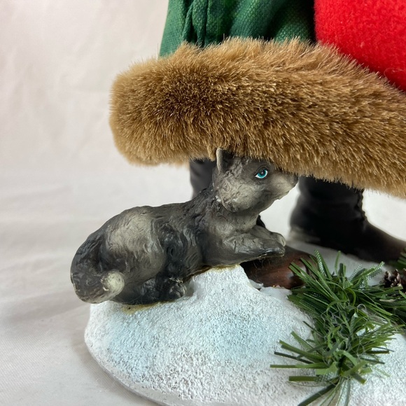 Kurt Adler KSA Fabriche Christmas Santa Bird Cat Squirrel Bird House 11” Tall - Picture 8 of 16